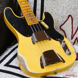 Fender Custom Shop Limited Edition 1951 Precision Bass P-Bass Heavy Relic Nocaster Blonde - Image 8