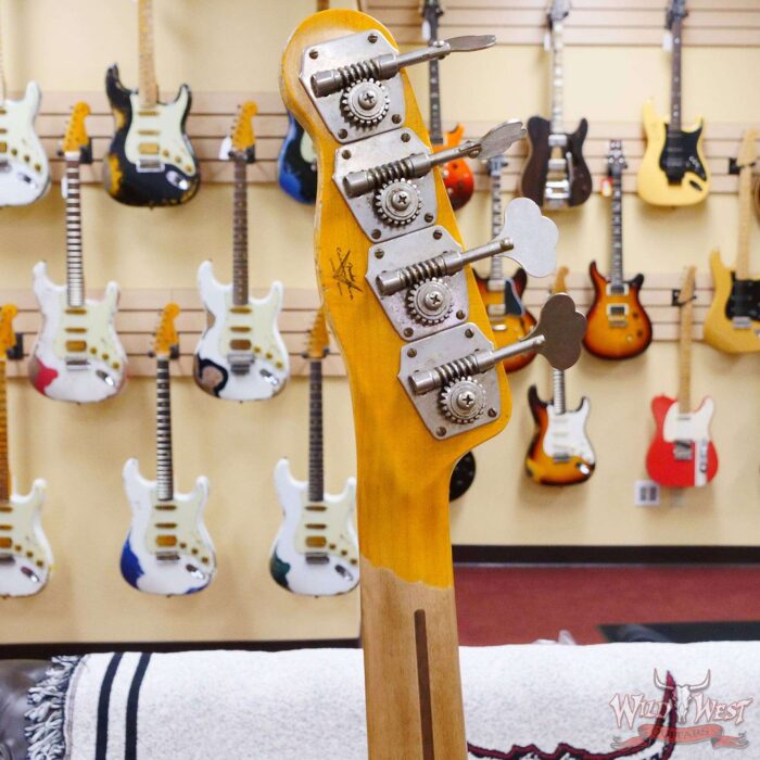 Fender Custom Shop Limited Edition 1951 Precision Bass P-Bass Heavy Relic Nocaster Blonde - Image 11