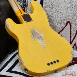 Fender Custom Shop Limited Edition 1951 Precision Bass P-Bass Heavy Relic Nocaster Blonde - Image 12