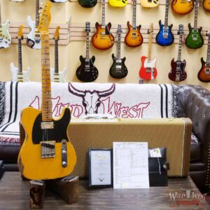 Fender Custom Shop Limited Edition 1951 Telecaster HS Hand-Wound Pickup Heavy Relic Aged Butterscotch Blonde - Image 6