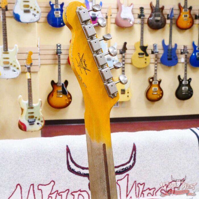 Fender Custom Shop Limited Edition 1951 Telecaster HS Relic Aged Nocaster Blonde 6.85 LBS - Image 11