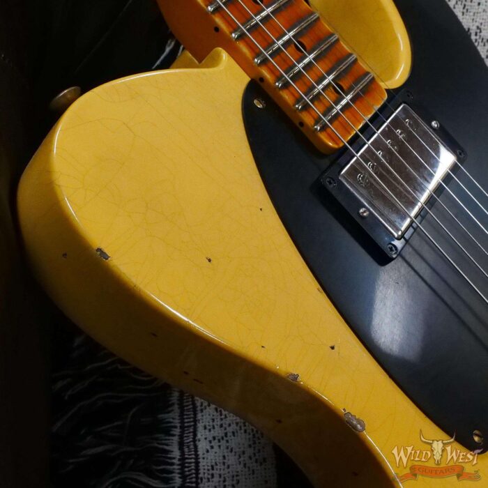 Fender Custom Shop Limited Edition 1951 Telecaster HS Relic Aged Nocaster Blonde 7.00 LBS - Image 9