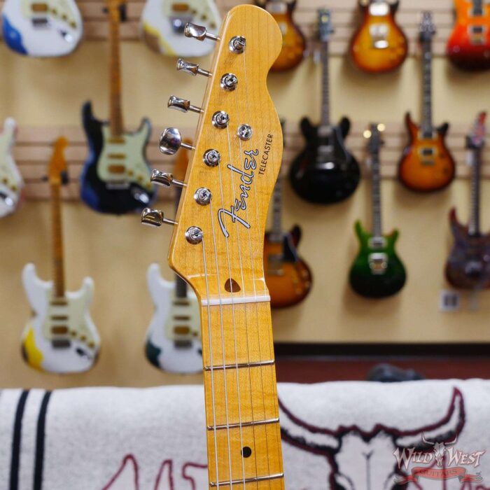 Fender Custom Shop Limited 1951 Telecaster NOS Hand-Wound Pickups Faded Nocaster Blonde - Image 7
