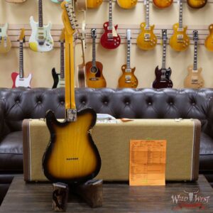 Fender Custom Shop 1951 Telecaster Relic Maple Neck 2 Tone Sunburst 7.15 LBS - Image 9