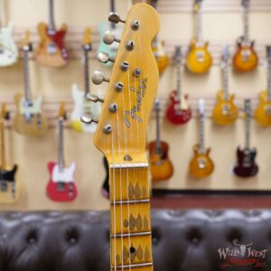 Fender Custom Shop 1951 Telecaster Relic Maple Neck 2 Tone Sunburst 7.15 LBS - Image 7