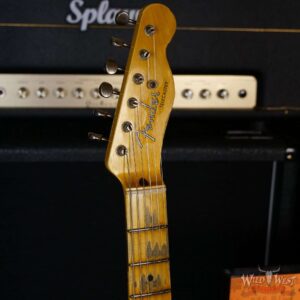 Fender Custom Shop 1952 Telecaster Relic Ash Body Maple Neck Nocaster Blonde 7.05 LBS - Image 7
