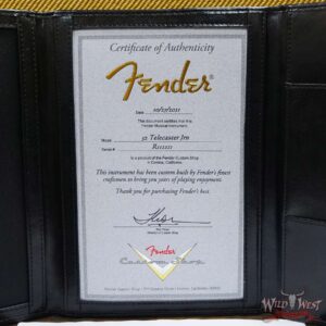 Fender Custom Shop 1952 Telecaster with Hand-Wound Pickups Journeyman Relic White Blonde - Image 12