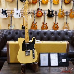 Fender Custom Shop Ltd 1952 Telecaster NOS Nocaster Blonde Hand-Wound Pickups - Image 6