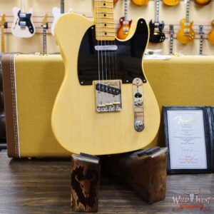 Fender Custom Shop Ltd 1952 Telecaster NOS Nocaster Blonde Hand-Wound Pickups - Image 8