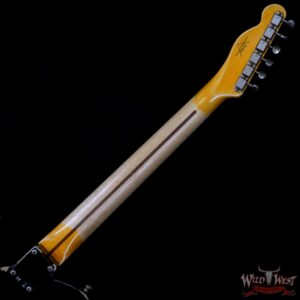 Fender Custom Shop 1952 Telecaster Heavy Relic Ash Body Maple Neck Black - Image 5