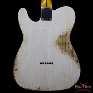 Fender Custom Shop 1952 Telecaster Heavy Relic Maple Neck White Blonde - Image 6