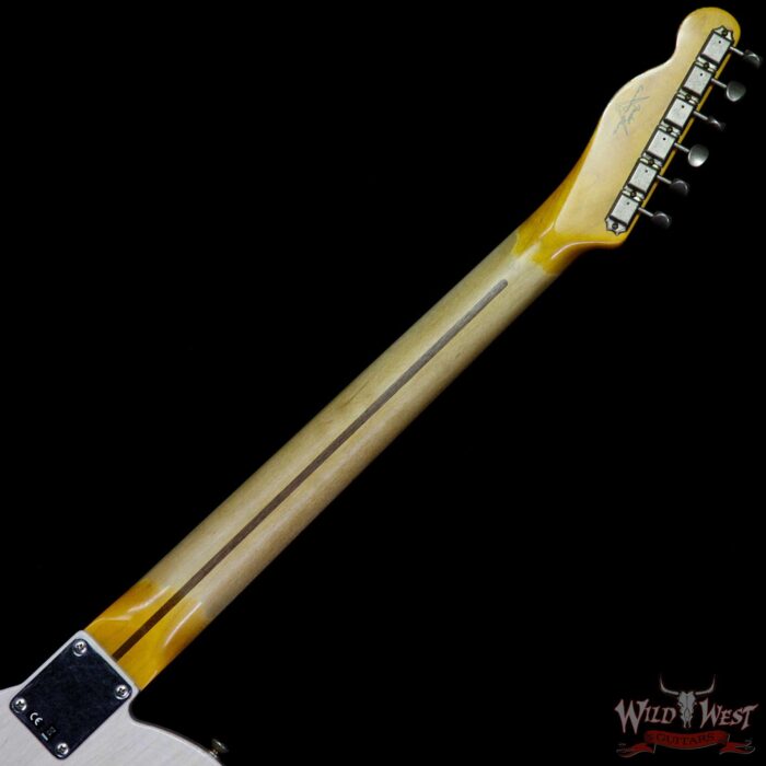 Fender Custom Shop 1952 Telecaster Heavy Relic Maple Neck White Blonde - Image 10