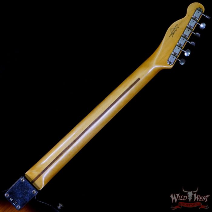 Fender Custom Shop 1952 Telecaster Relic Ash Body Maple Neck 2 Tone Sunburst 7.10 LBS - Image 5