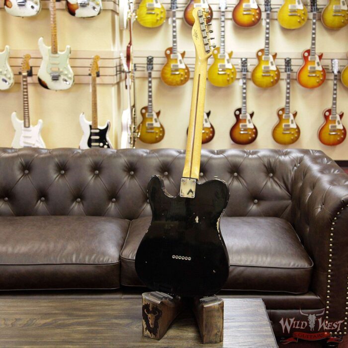 Fender Custom Shop 1952 Telecaster Relic Maple Fretboard Faded Black - Image 14