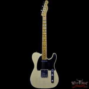 Fender Custom Shop 1952 Telecaster Relic Maple Neck & Fingerboard Nocaster Blonde - Image 4
