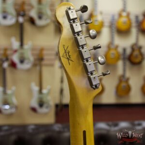 Fender Custom Shop 1952 Telecaster Relic Maple Neck & Fingerboard Nocaster Blonde - Image 9