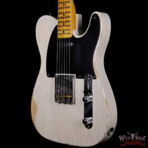 Fender Custom Shop 1952 Telecaster Relic Maple Neck White Blonde - Image 2