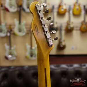 Fender Custom Shop 1952 Telecaster Relic Maple Neck White Blonde - Image 9
