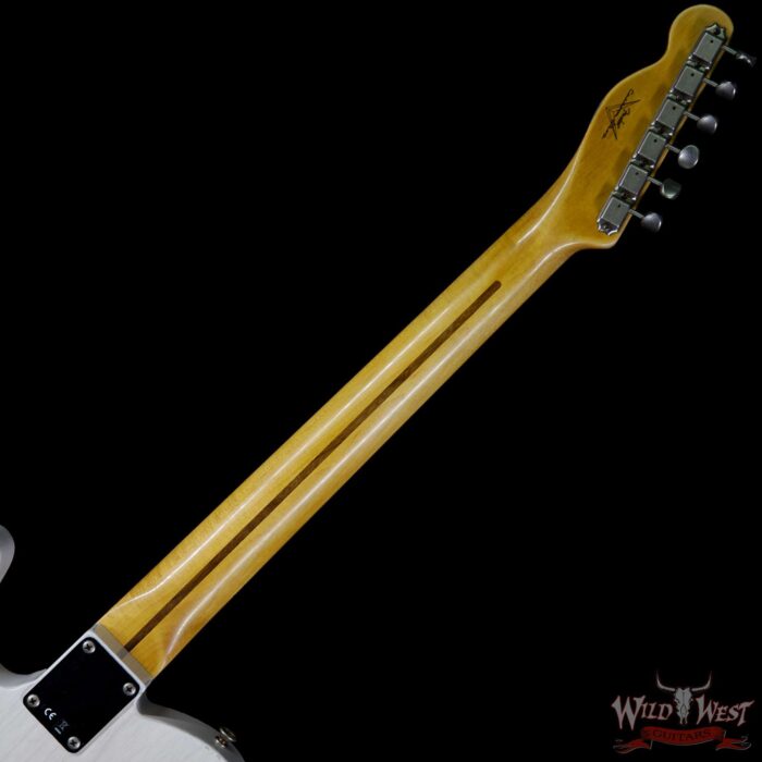 Fender Custom Shop 1952 Telecaster Relic Maple Neck White Blonde - Image 10