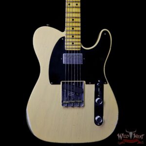 Fender Custom Shop 1953 Telecaster HS Relic Hand-Wound Pickup Nocaster Blonde 6.70 LBS - Image 3