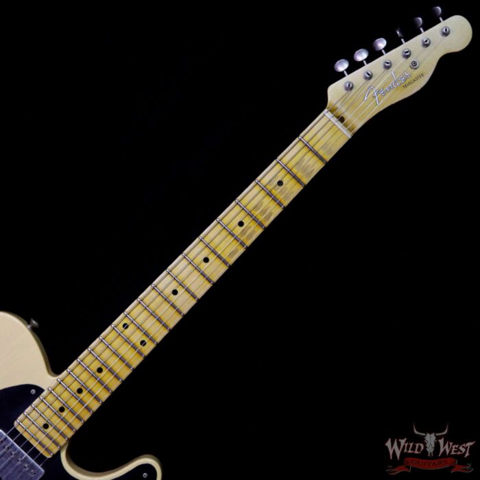 Fender Custom Shop 1953 Telecaster HS Relic Hand-Wound Pickup Nocaster Blonde 6.70 LBS - Image 8