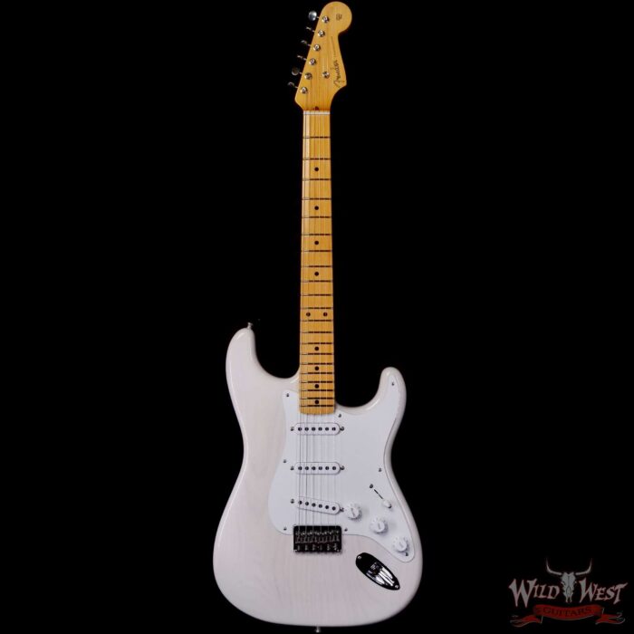 Fender Custom Shop Vintage Custom ‘55 1955 Hardtail Stratocaster Time Capsule Package Aged White Blonde 7.30 LBS - Image 3