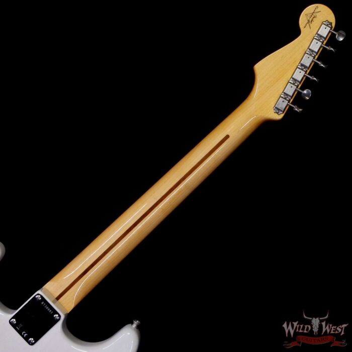 Fender Custom Shop Vintage Custom ‘55 1955 Hardtail Stratocaster Time Capsule Package Aged White Blonde 7.30 LBS - Image 5