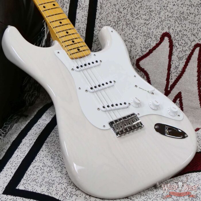Fender Custom Shop Vintage Custom ‘55 1955 Hardtail Stratocaster Time Capsule Package Aged White Blonde 7.30 LBS - Image 8