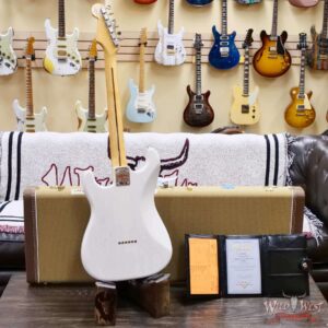 Fender Custom Shop Vintage Custom ‘55 1955 Hardtail Stratocaster Time Capsule Package Aged White Blonde 7.30 LBS - Image 9