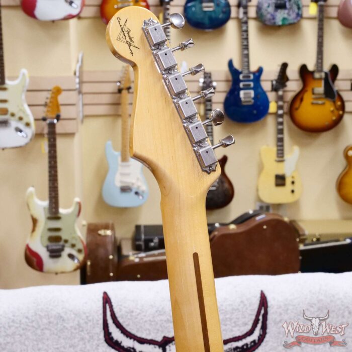 Fender Custom Shop Vintage Custom ‘55 1955 Hardtail Stratocaster Time Capsule Package Aged White Blonde 7.30 LBS - Image 10