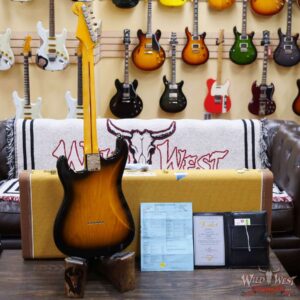 Fender Custom Shop Vintage Custom ‘55 1955 Hardtail Stratocaster Time Capsule Package Aged 2-Color Sunburst 6.30 LBS - Image 9