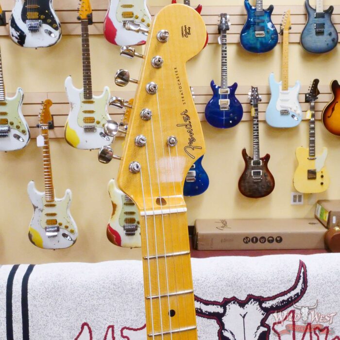 Fender Custom Shop Vintage Custom ‘55 1955 Hardtail Stratocaster Time Capsule Package Aged White Blonde 7.35 Pounds - Image 7