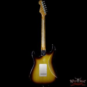 2017 NAMM Fender Custom Shop 30th LTD 1956 Roasted Stratocaster Relic Faded 2 Tone Sunburst - Image 6