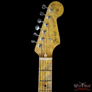 2017 NAMM Fender Custom Shop 30th LTD 1956 Roasted Stratocaster Relic Faded 2 Tone Sunburst - Image 8