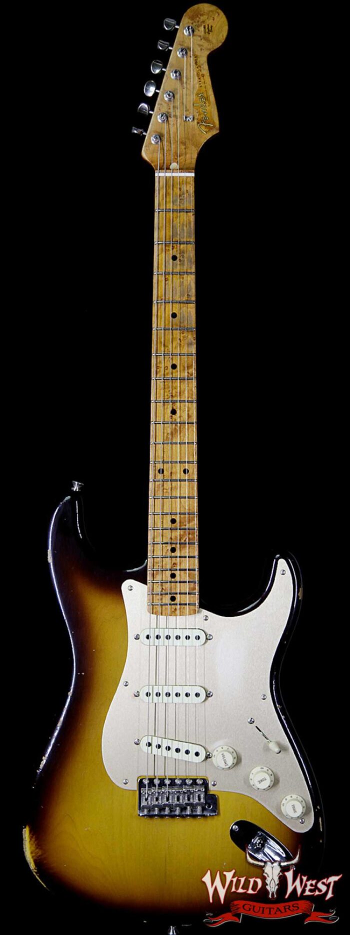 2017 NAMM Fender Custom Shop 30th LTD 1956 Roasted Stratocaster Relic Faded 2 Tone Sunburst - Image 1