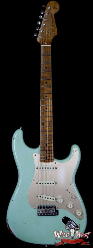 2017 NAMM Fender Custom Shop 30th Anniversary LTD 1956 Roasted Stratocaster Relic Faded Surf Green