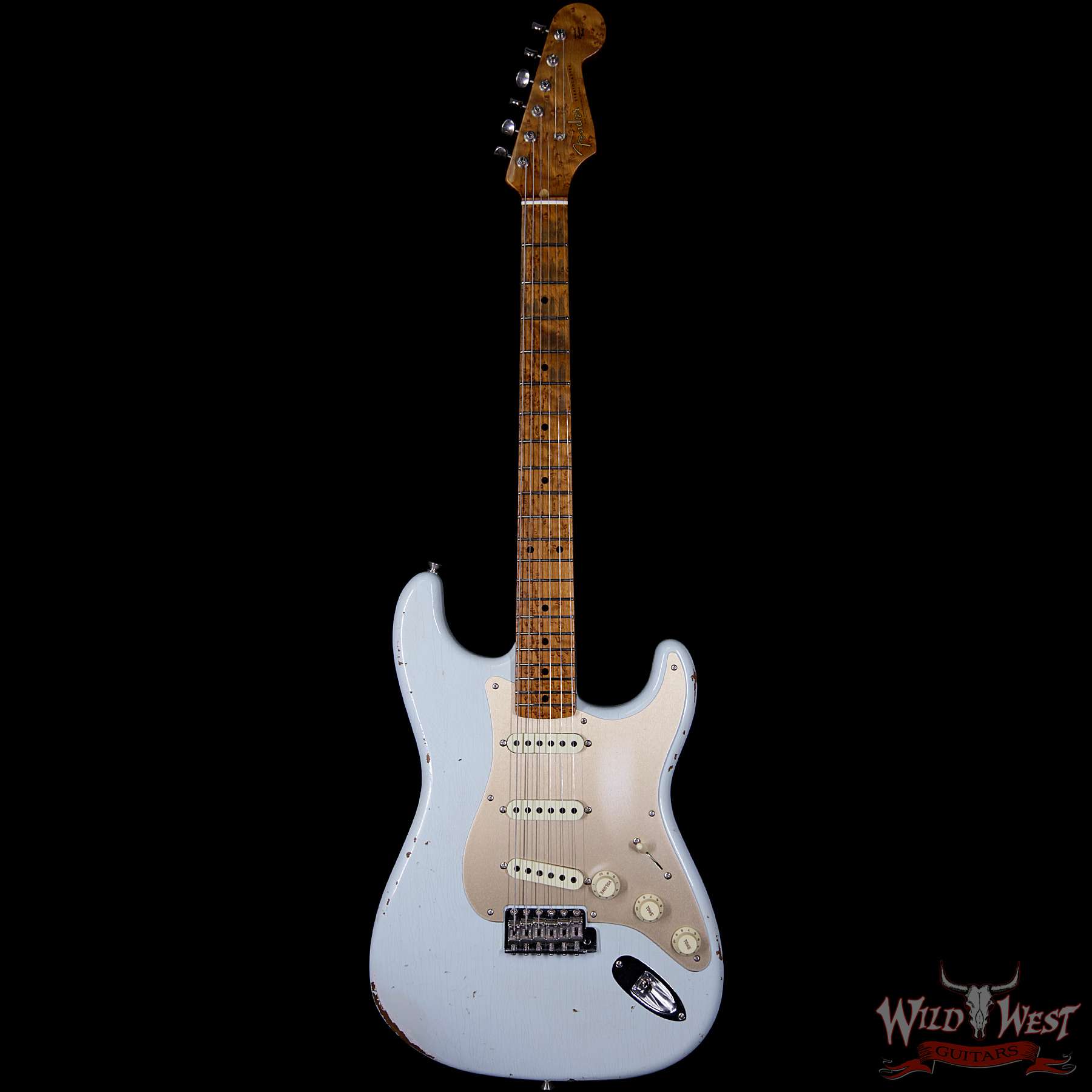 fendercs-1956-rst-relic-sbl-cz532724-f__wwg.jpg 2017 NAMM Fender Custom Shop 30th Anniversary LTD 1956 Roasted Stratocaster Relic Faded Sonic Blue - Image 5