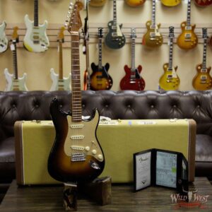 Fender Custom Shop 1956 Stratocaster Relic Roasted Birdeye Maple Neck 2 Tone Sunburst - Image 11