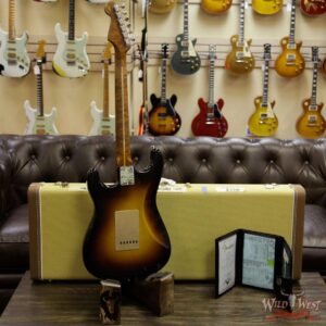 Fender Custom Shop 1956 Stratocaster Relic Roasted Birdeye Maple Neck 2 Tone Sunburst - Image 13