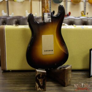 Fender Custom Shop 1956 Stratocaster Relic Roasted Birdeye Maple Neck 2 Tone Sunburst - Image 14