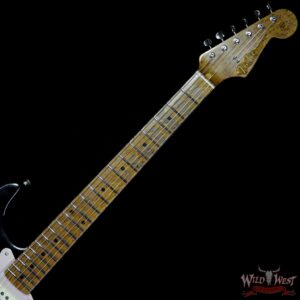 Fender Custom Shop Roasted 1956 Stratocaster Relic AAA Birdseye Maple Neck 2 Tone Sunburst - Image 8