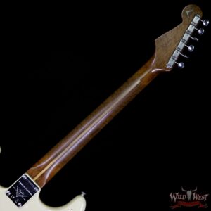Fender Custom Shop 1956 Roasted Stratocaster Relic Birdseye Maple Neck Aged Vintage White - Image 10