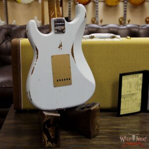 Fender Custom Shop 1956 Roasted Stratocaster Relic Birdseye Maple Neck Aged Sonic Blue - Image 15