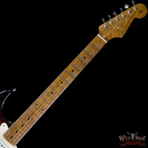 2017 NAMM Fender Custom Shop 30th Anniversary LTD 1956 Roasted Stratocaster Relic 2 Tone Sunburst - Image 9