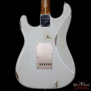 2017 NAMM Fender Custom Shop 30th Anniversary LTD 1956 Roasted Stratocaster Relic Aged Olympic White - Image 7