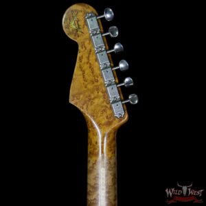 2017 NAMM Fender Custom Shop 30th Anniversary LTD 1956 Roasted Stratocaster Relic Aged Olympic White - Image 10