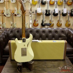 2017 NAMM Fender Custom Shop 30th Anniversary LTD 1956 Roasted Stratocaster Relic Aged Vintage White - Image 14