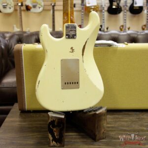 2017 NAMM Fender Custom Shop 30th Anniversary LTD 1956 Roasted Stratocaster Relic Aged Vintage White - Image 15
