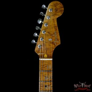 2017 NAMM Fender Custom Shop 30th Anniversary LTD 1956 Roasted Stratocaster Relic Aged Vintage White - Image 8