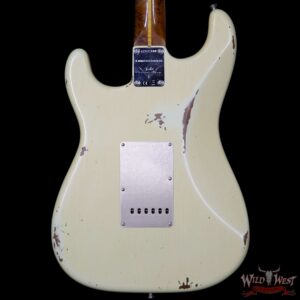 NAMM Fender Custom Shop 30th Anniversary LTD 1956 Roasted Stratocaster Relic Aged Vintage White - Image 7